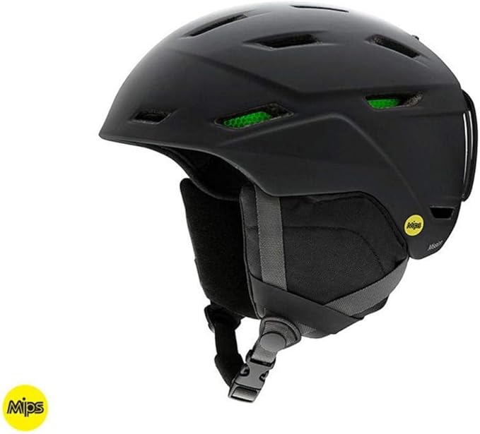 Smith Mission Helmet for Men ??Adult Snowsports Helmet with MIPS Technology + Zonal Koroyd Coverage ??Lightweight Protection for Skiing & Snowboarding