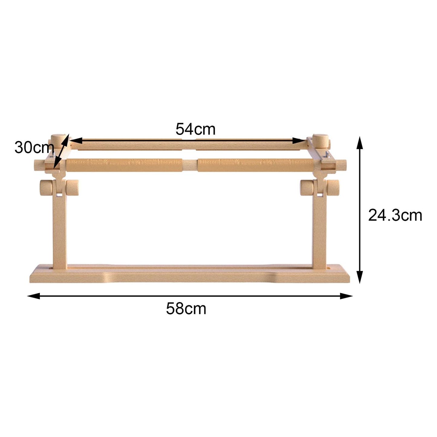ELUKHT Cross Stitch Stand Table Hands Free Embroidery Stand Cross Stitch Frame for Handwork Quilt Frame for Hand Quilting Wooden Tapestry Frame