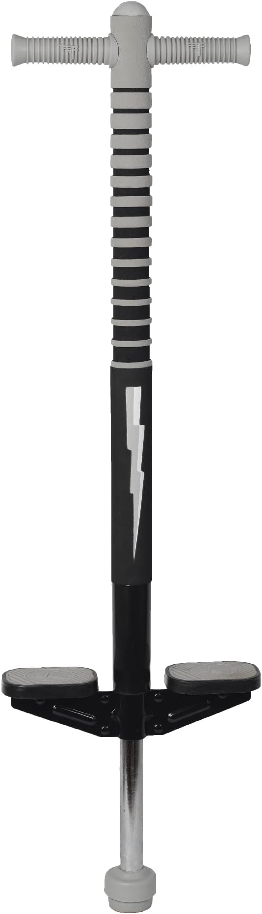 Flybar Maverick 2.0 Foam Pogo Stick for Kids Ages 5 and Up, 40 to 80 Pounds, Outdoor Kids Toys, Rubber Grip, by The Original Pogo Stick Company (Black Lightning)