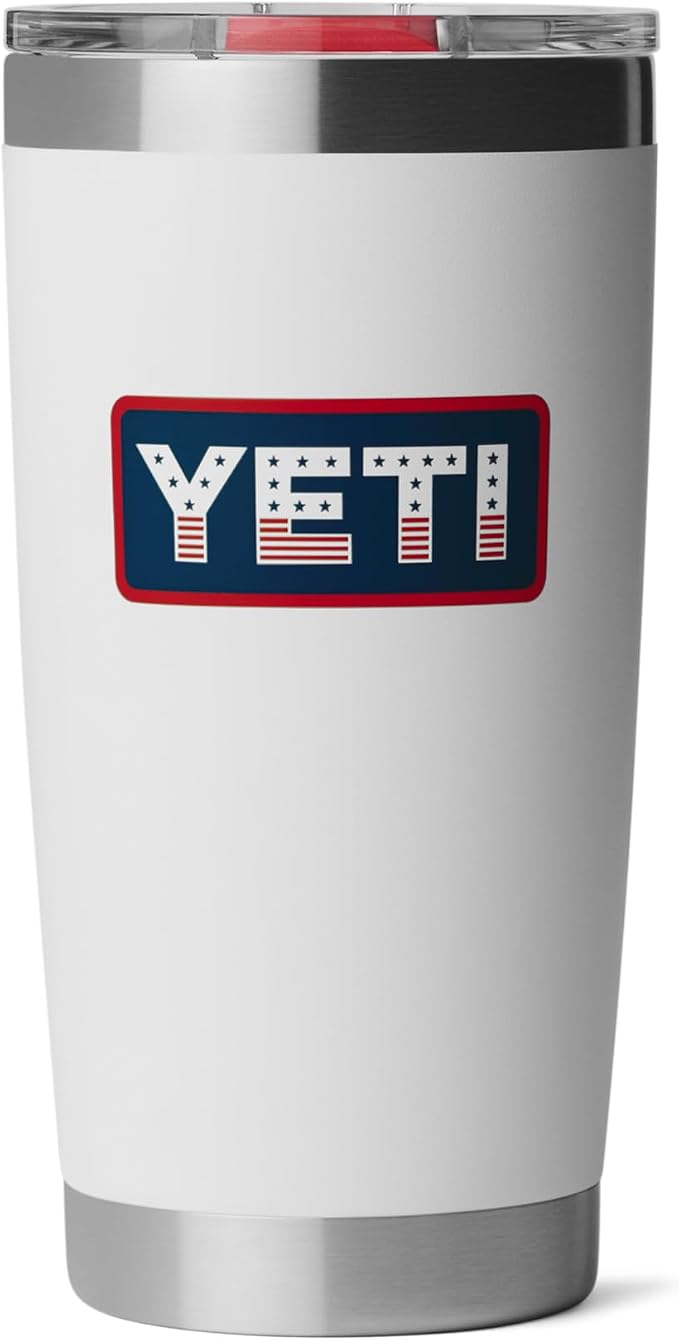 YETI Rambler 20 oz Stainless Steel Vacuum Insulated Tumbler w/MagSlider Lid