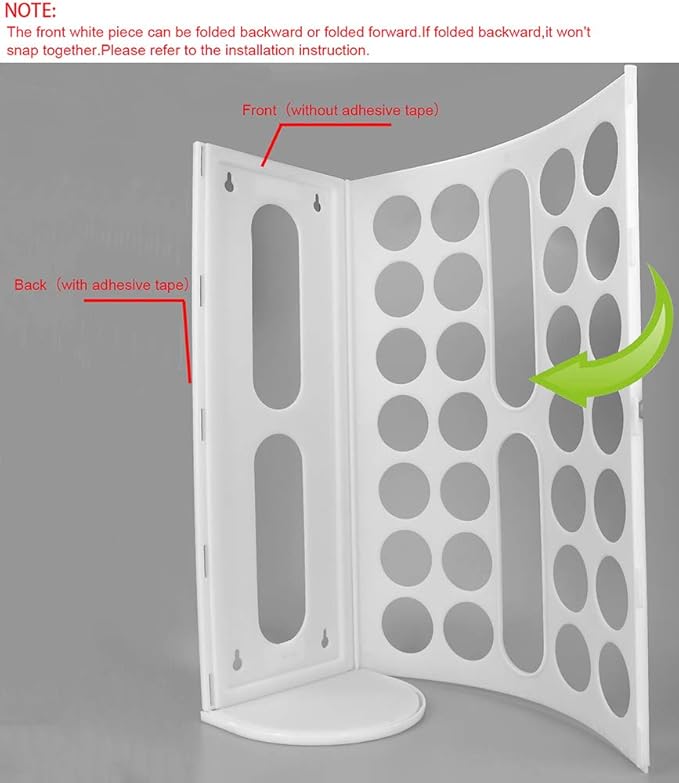 Lunies Plastic Bag Holder for Grocery Bags，Large Capacity Plastic Bag Dispenser, Multiple Grocery Bag Storage Organizer, Wall Mount Kitchen Trash Bag Holder(White,1 pack)