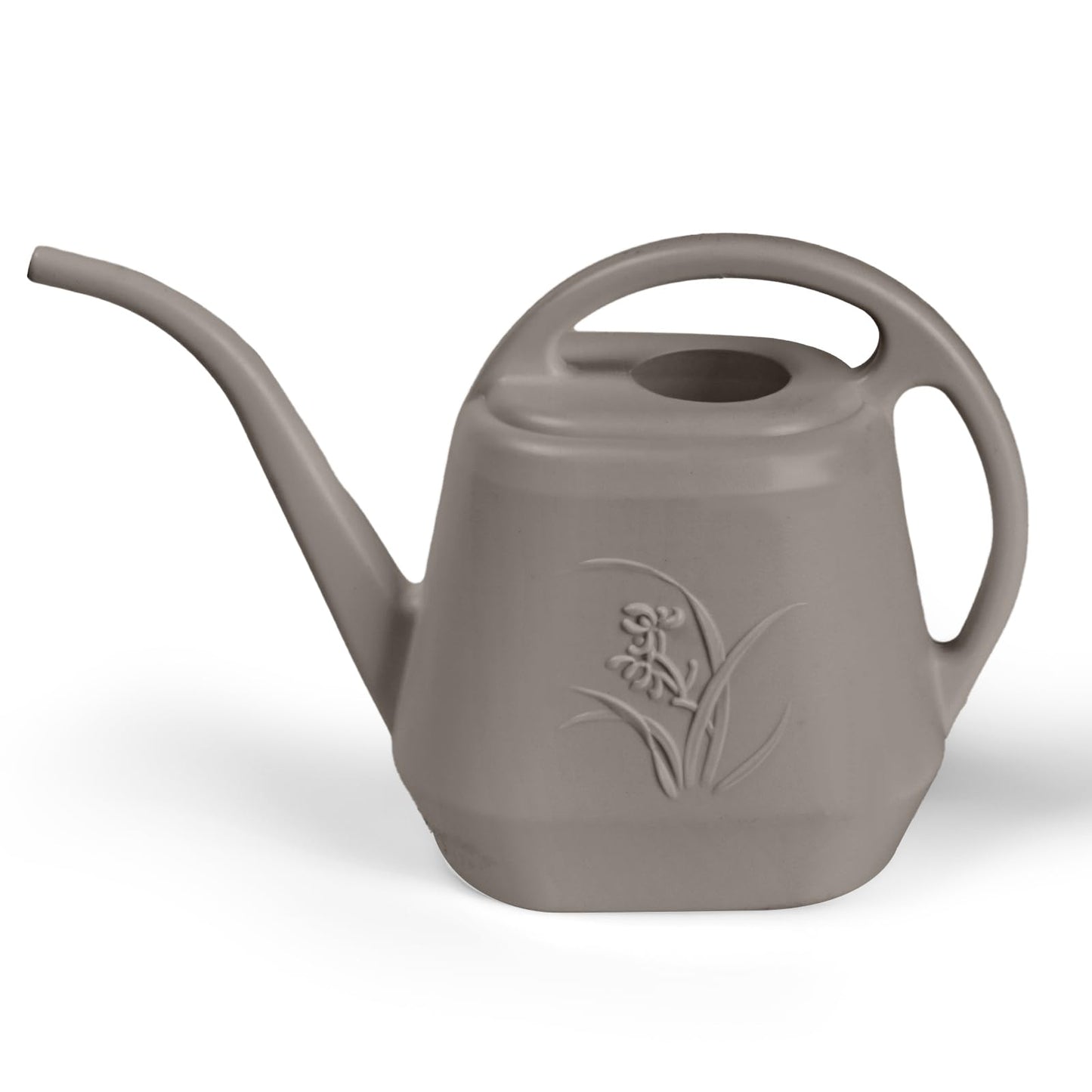 ZXJ Plant Watering Can - for Indoor and Outdoor Home Garden Plants - with Long Spout - Coffee Color - 1/2 Gallon