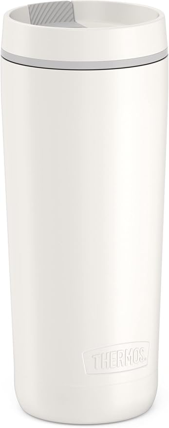 ALTA SERIES BY THERMOS Stainless Steel Tumbler 18 Ounce, Sleet White 18 Ounce, Sleet White