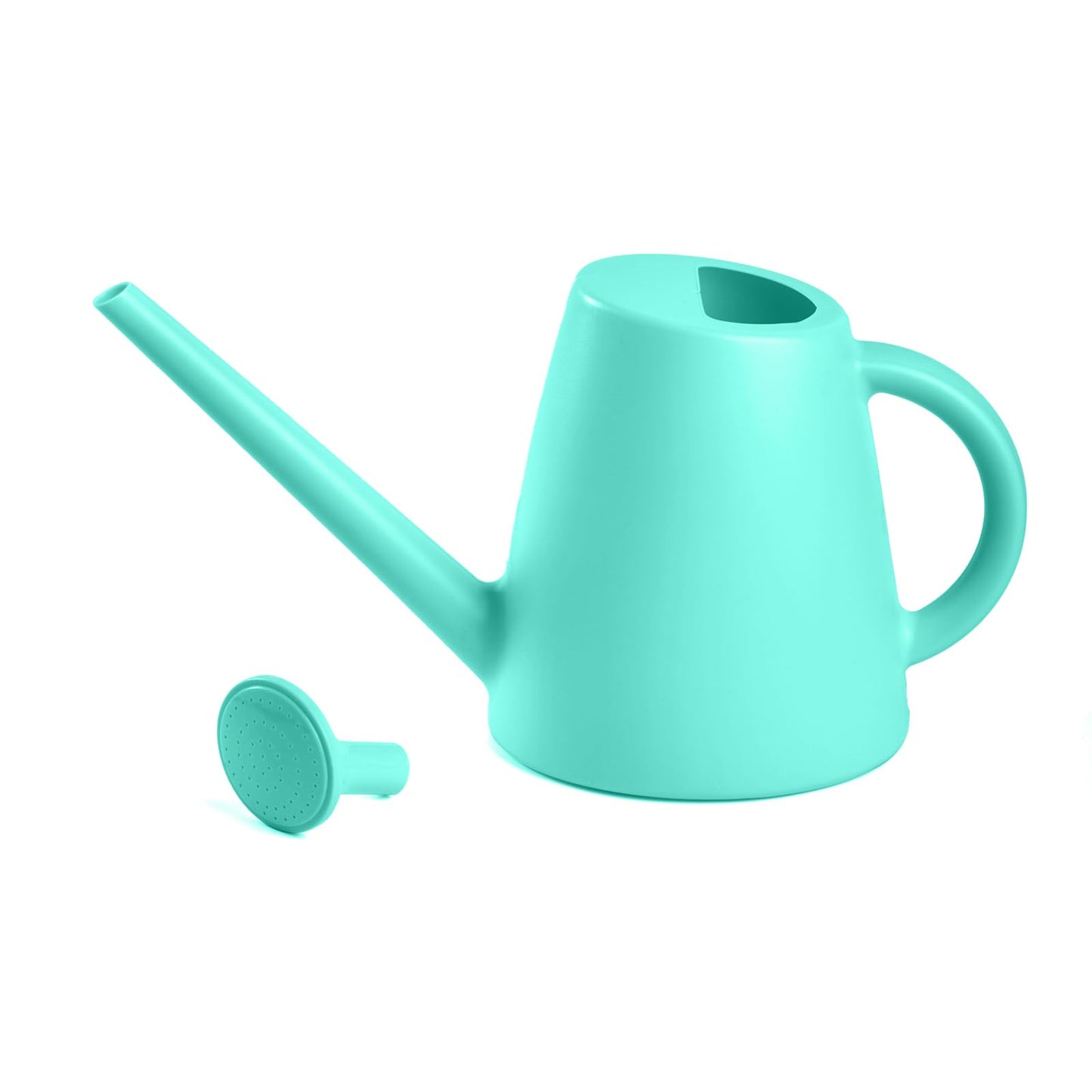 ZXJ Grip Plant Watering Cans for Indoor and Outdoor Home Garden Plants - with Long Spout - SkyBlue - 1/2 Gallon