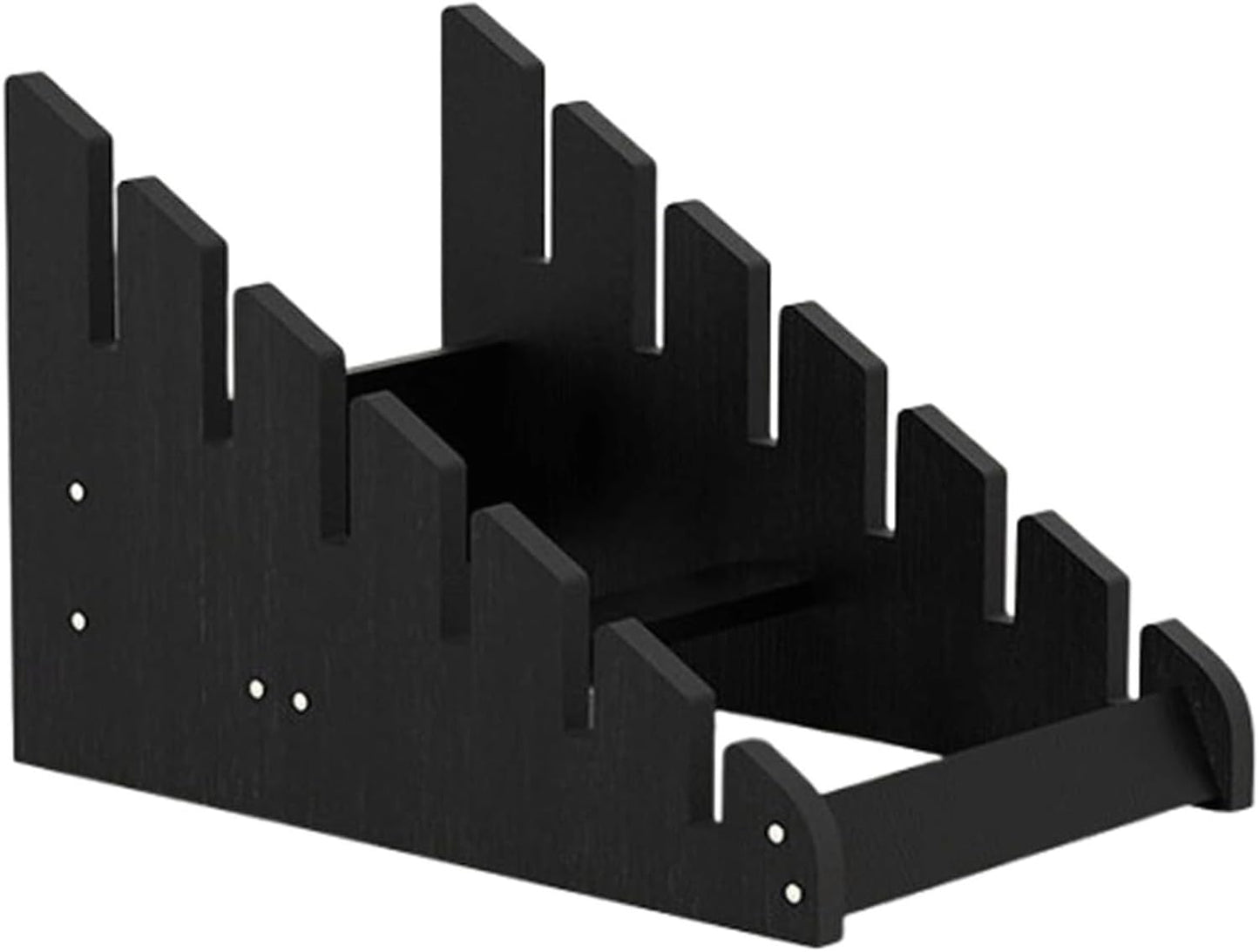 Floor Tile Sample Rack,Wooden Tile Sample Display Rack - 59x43x44.5cm Floor-Standing Organizer for Retail, Home Improvement, Multi-Slot Storage Shelf for Tiles, Samples, and Building Materia