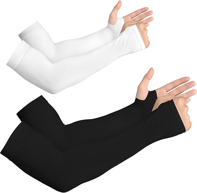 YESLIFE UV Sun Protection Arm Sleeves for Men & Women,UPF 50 Cooling Sports Sleeve