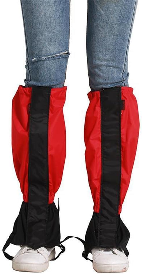 Gaiters for Hiking ??Waterproof and Breathable Leg Gaiters for Women and Men Boots, Adjustable Lightweight Shoes Gaiters for Hunting, Hiking, Mountaineering, Snow Gaiters for Hiking Boots