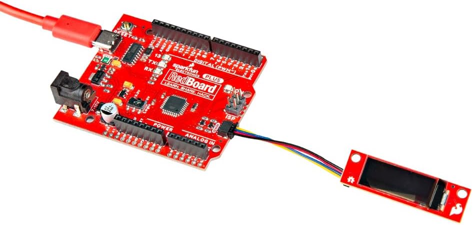(0.91 128x32) SparkFun Qwiic OLED Display in.