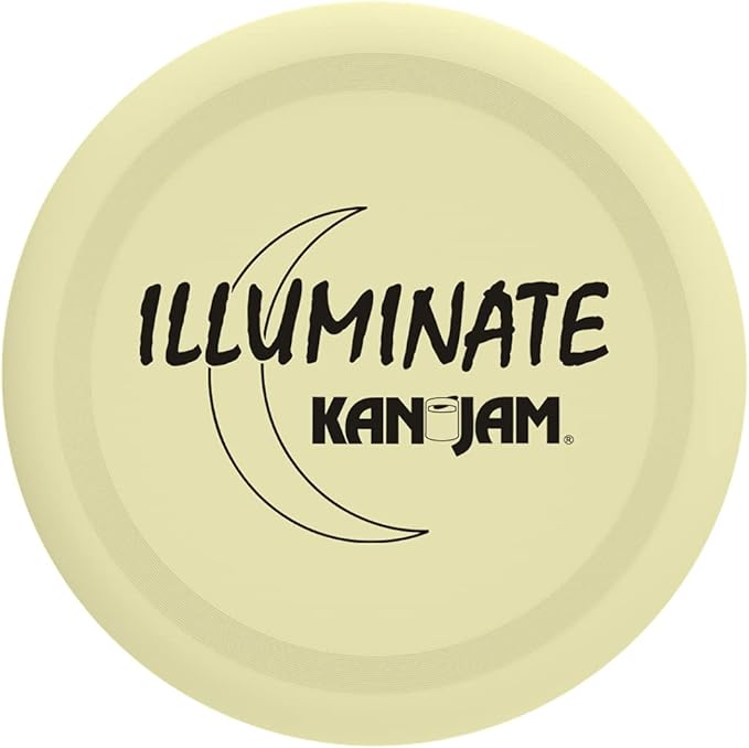 Kan Jam Ultimate Disc Golf Frisbee - Official Size Disc Golf Disc with Light Up Frisbee Options for Outdoor Games