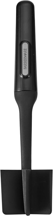 Farberware Meat Masher and Chopper Tool with 5 Beveled Blades - Ground Beef Chopper, Potato Masher, Batter Stirrer - Heat Resistant to 450 F, Dishwasher Safe