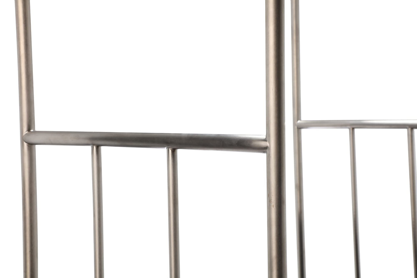 Wholesale Hotel Products Brushed Stainless Steel Luggage Cart – 800lb Capacity – Bellman Cart w/ 5” Rubber Wheels, for Hotel, Resorts, Condos, Commercial Use (Value Valet Series)