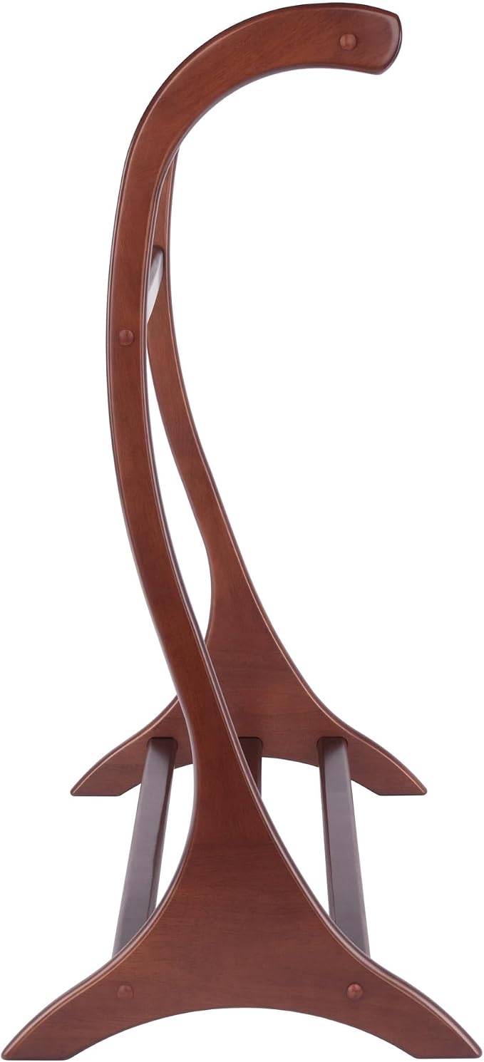 Winsome Bella Blanket Rack in Walnut Finish
