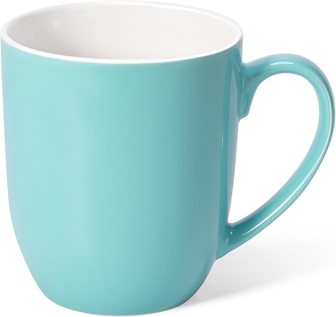 Urbanstrive 16 oz Large Coffee Mug with Handle Tea Cup Novelty Coffee Cup for Men Women Office Work, Blue