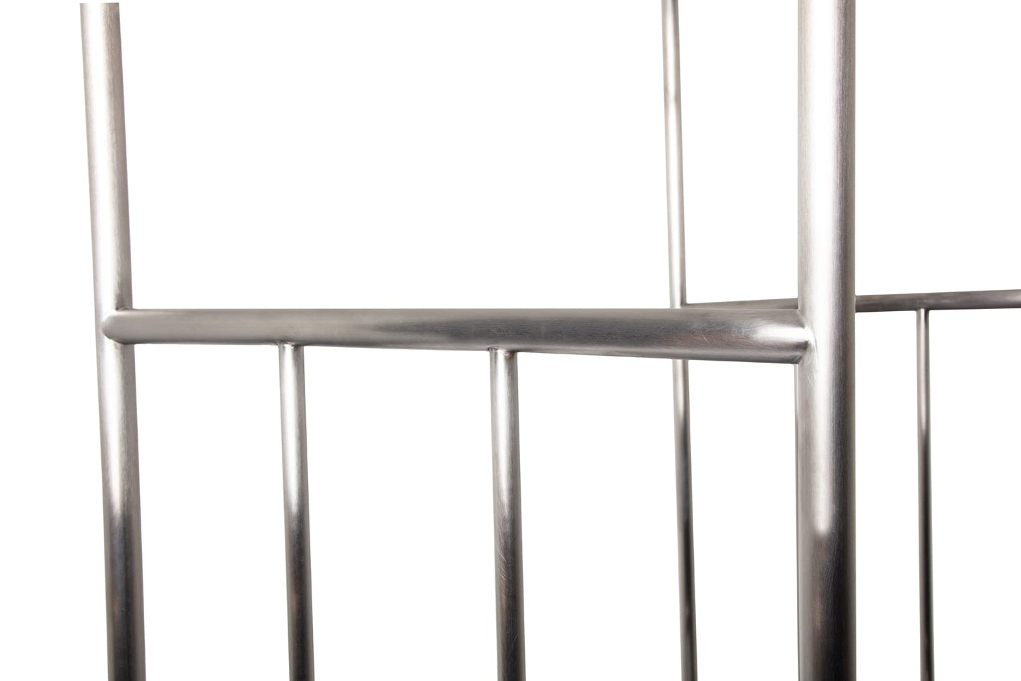 Wholesale Hotel Products Stainless Steel Luggage Cart – 800lb Capacity – Bellman Cart w/ 6” Air Filled Tires & Black Carpet, for Hotel, Resorts, Condos, Commercial Use (Value Valet Series)