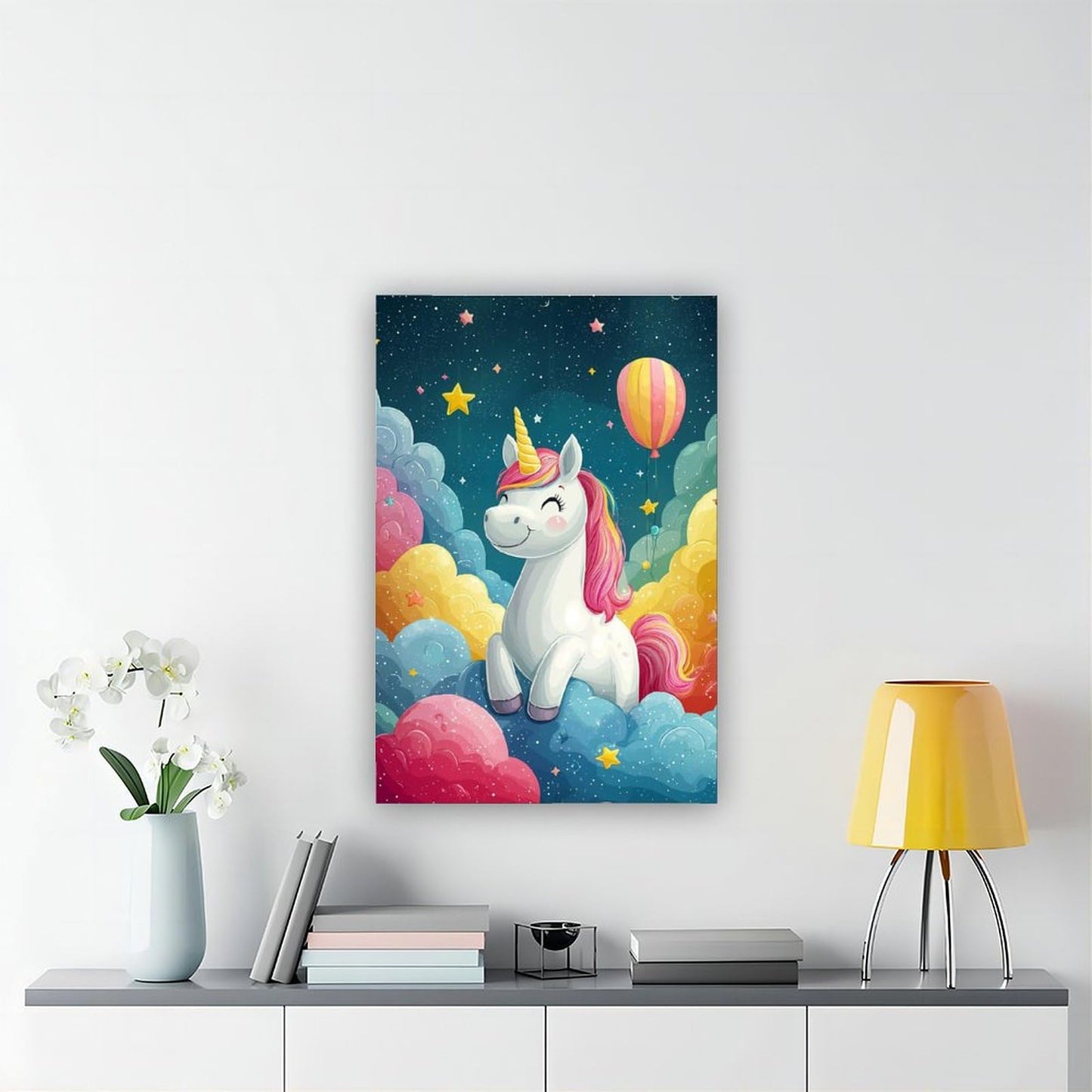 XAHOR Pastel Whimsical Print – Kawaii Style Kidcore Wall Decor for Cute Bedroom Vibes Poster for Room Aesthetics Canvas Wall Art Poster And Print 12x18inch(30x45cm)