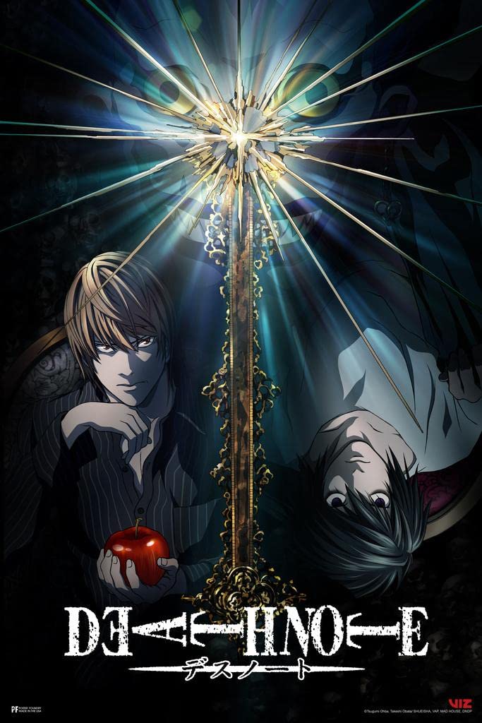 Death Note Poster Light Yagami Merch Anime Cool Wall Art Print Poster 16x24