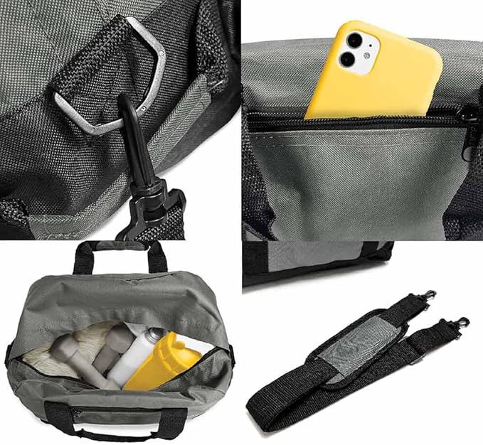 DALIX 14" Small Duffle Bag Two Toned Gym Travel Bag