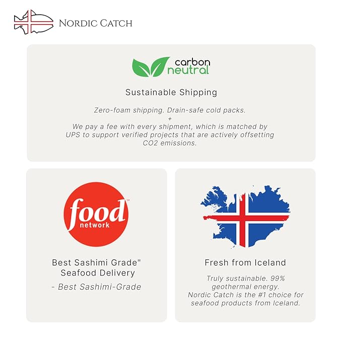 Nordic Catch Freeze Dried Cod Bites Seafood Snacks - Chips made from Wild Caught Icelandic Cod Fish - Healthy Snack, Rich in Omega 3 Fatty Acids, Protein Packed Fish Jerky for Humans, Keto Friendly Dry Fish - 35g Resealable Bag - 3 Pack