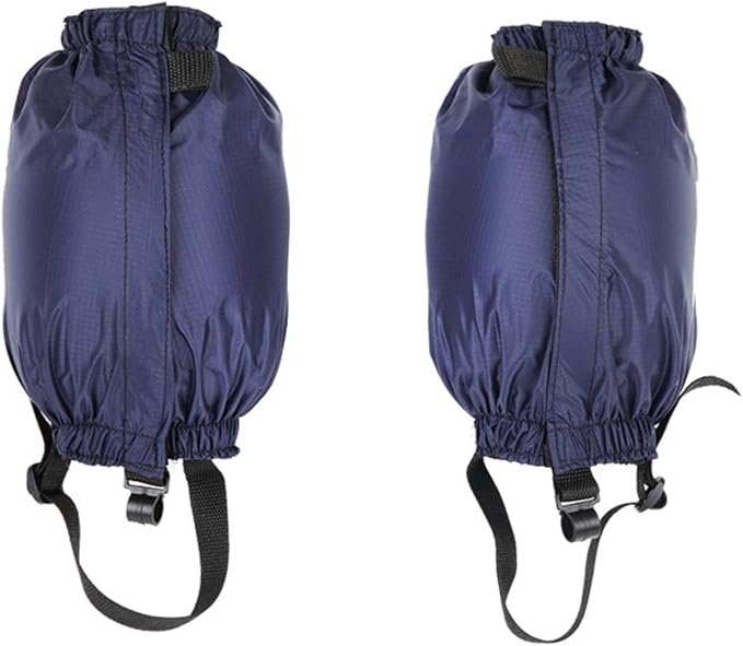 Waterproof Hiking Gaiters,Snow Boot Gaiters with Rubber Foot Strap,Lightweight and Adjustable,for Men and Women Hiking,Skiing,Mountaineering,Walking,etc.
