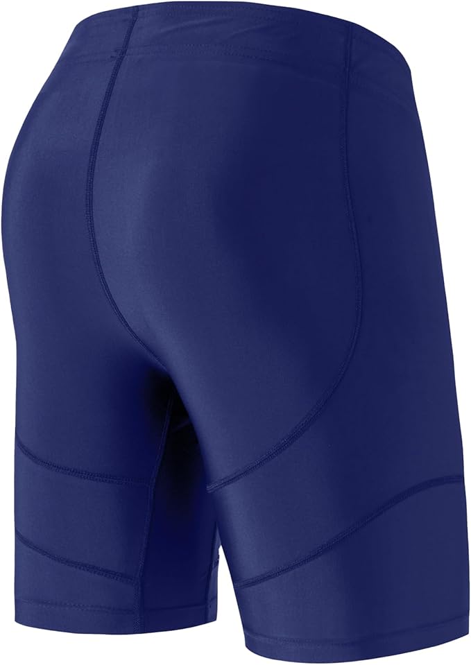 HUGE SPORTS Men's Rash Guard Swim Shorts Compression Swimming Jammer Cool Dry Active Swimsuit Workout Shorts Sports Tights