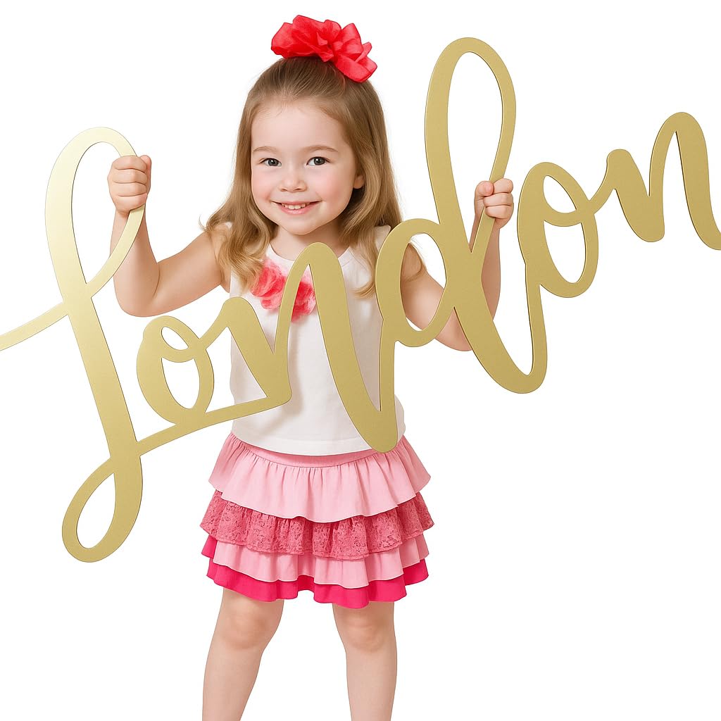 Personalized Custom Wood Name Sign, Nursery Name Signs, Family Wooden Baby Name Signs, Choice of Size & Fonts!