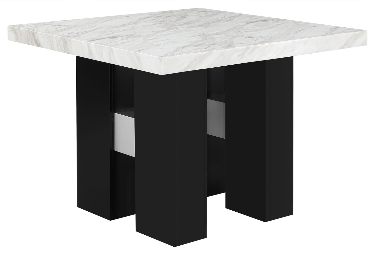Global Furniture USA D04 White Bar Table