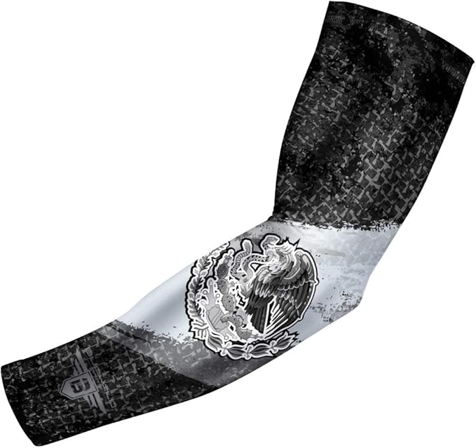 Bucwild Sports Flag Compression Arm Sleeve - Perfect for Baseball Basketball Football - Youth & Adult Sizes