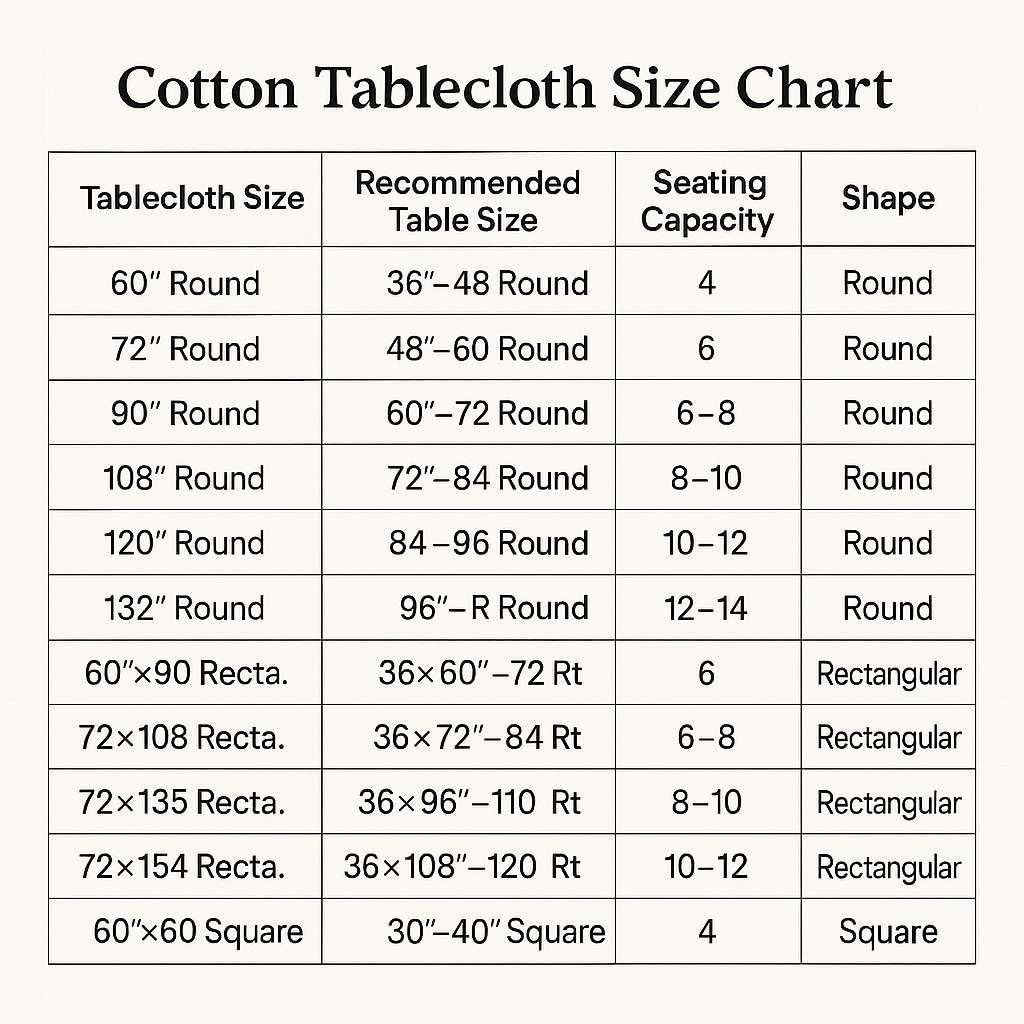 HANDICRAFT HANDLOOM Handblock Print Cotton Tablecloth – 60x90 Rectangle Table Cover Seats 6 – Indian Block Printed Floral Dining Table Linen – Boho Washable Cloth for Kitchen, Party, Outdoor (White)