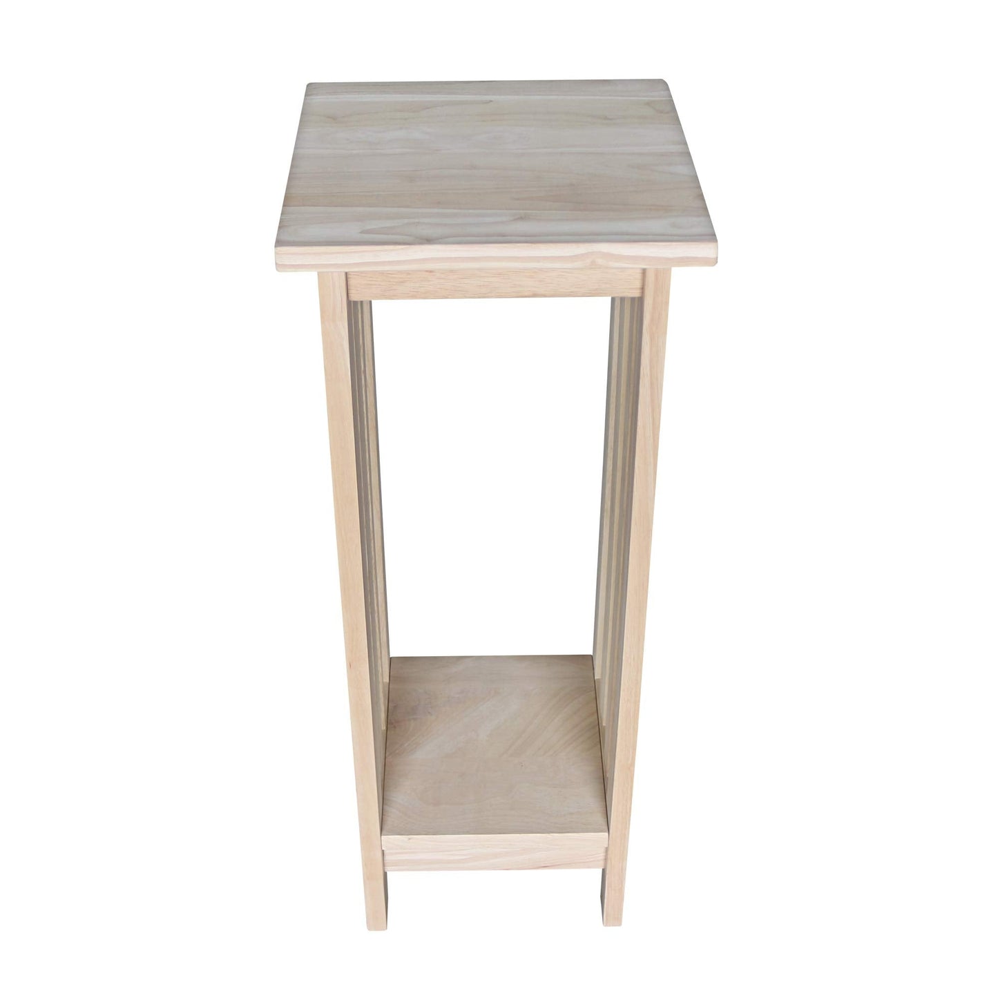 International Concepts Mission Plant Stand, 30-Inch High, Solid Parawood, Unfinished