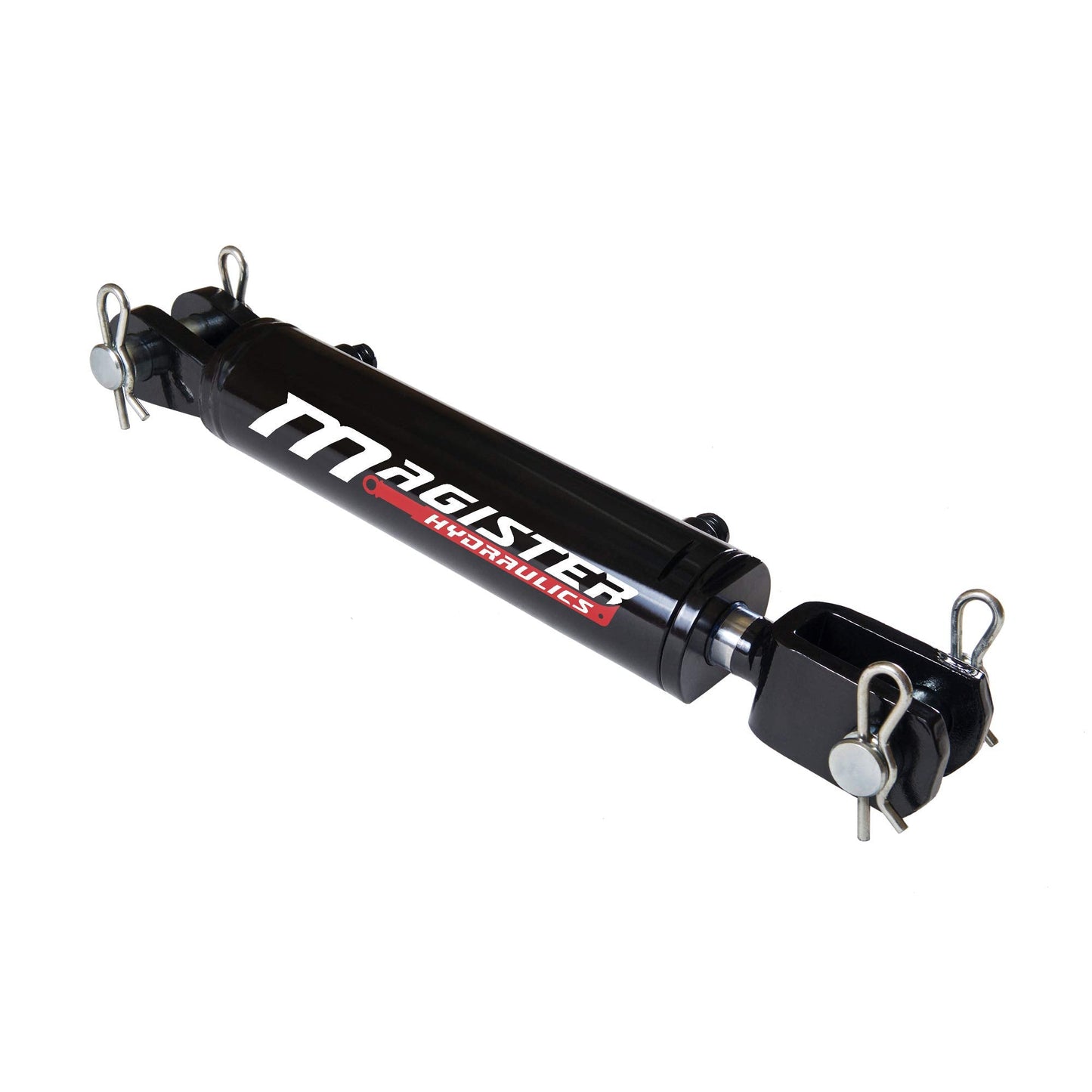 Magister Hydraulics Double Acting Hydraulic Cylinder - AG Clevis Hydraulic Cylinder 2500 PSI tie-Rod Alternative 2.5" bore 18" Stroke (2.5x18)