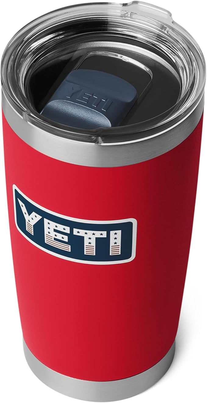 YETI Rambler 20 oz Stainless Steel Vacuum Insulated Tumbler w/MagSlider Lid