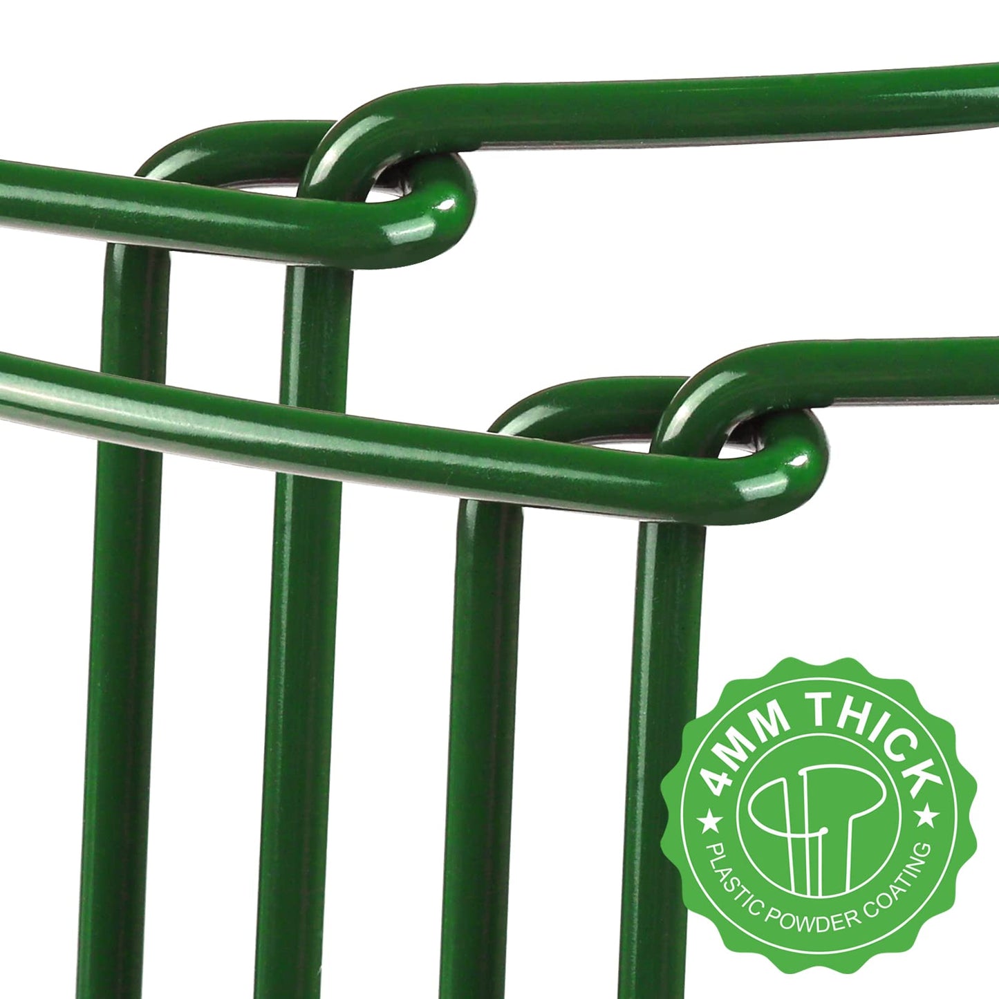 LEOBRO 12PCS Plant Supports, Peony Cages and Supports, Plant Stakes, Plant Support Stakes for Indoor Plants, Outdoor Plants, Monstera Hydrangea Support Cage, 10" W x 15.8" H