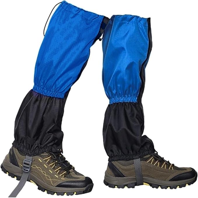 Gaiters for Hiking ??Waterproof and Breathable Leg Gaiters for Women and Men Boots, Adjustable Lightweight Shoes Gaiters for Hunting, Hiking, Mountaineering, Snow Gaiters for Hiking Boots