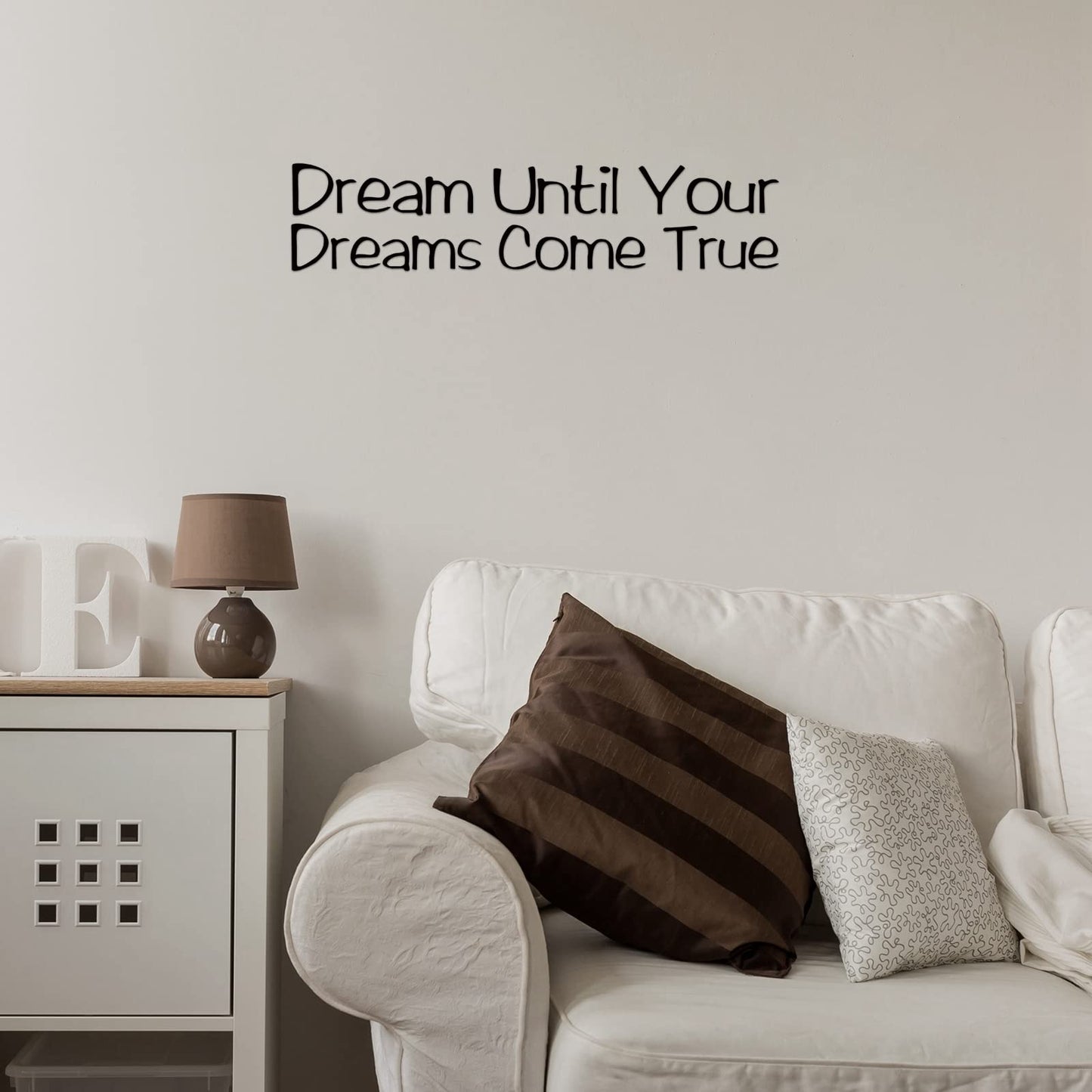 7 Pcs Inspirational Vinyl Wall Decals Motivational Quotes Peel and Stick Removable Positive Saying Affirmation Stickers for Office Classroom School Mirror Home Bathroom