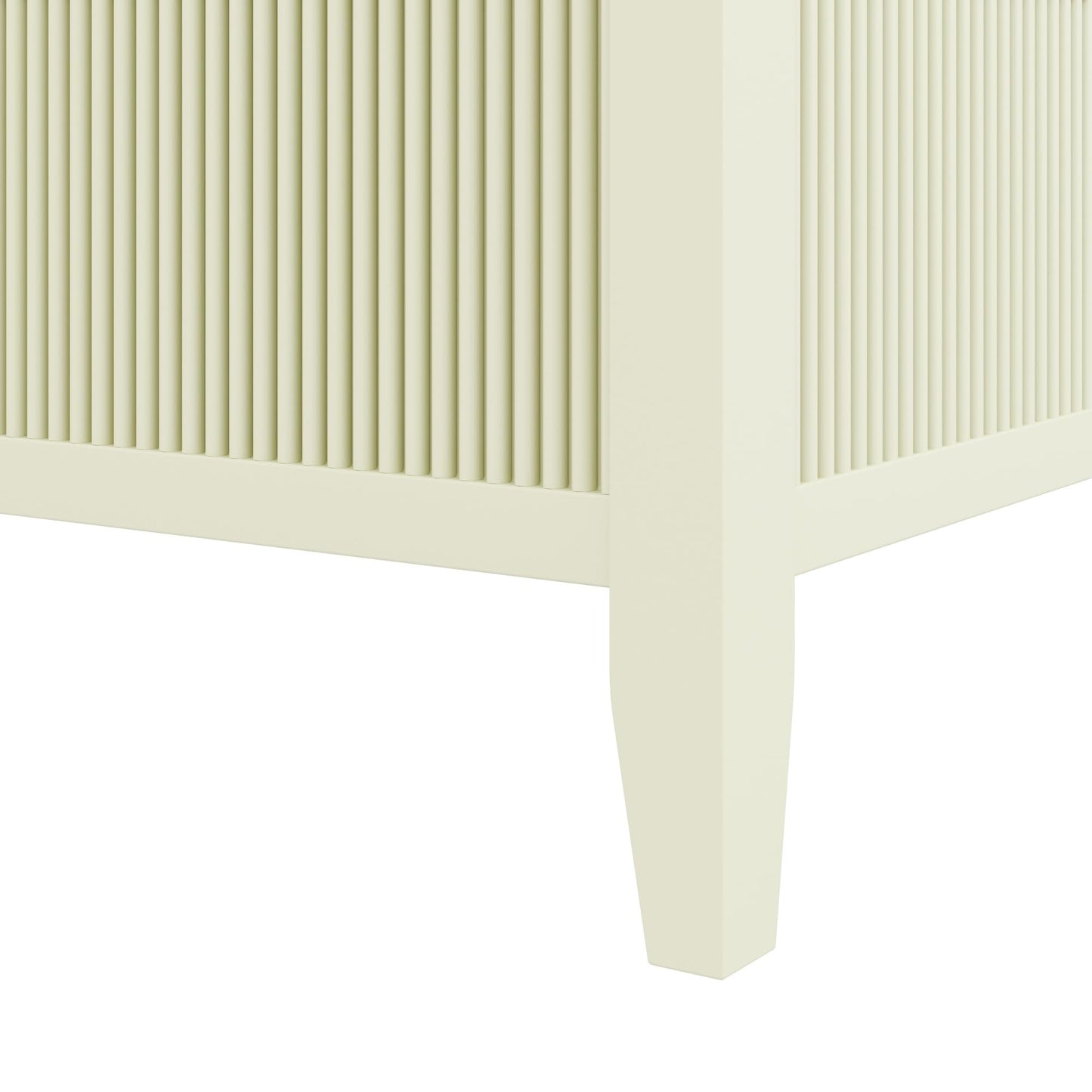 Merax Modern Luxury Queen Size Wooden Canopy Bed Frame with Headboard, Slats Support, Wood 4 Poster Bed Frame, No Box Spring Needed, Contemporary Bedroom Furniture, Beige