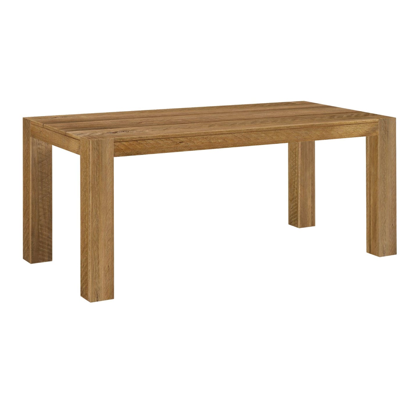 Plank+Beam Camden, Farmhouse Dining Table, 72", Solid Wood Dining Table for 6-8, Rustic Table for Dining Room and Kitchen, Natural Wood Grain, Rustic Honey
