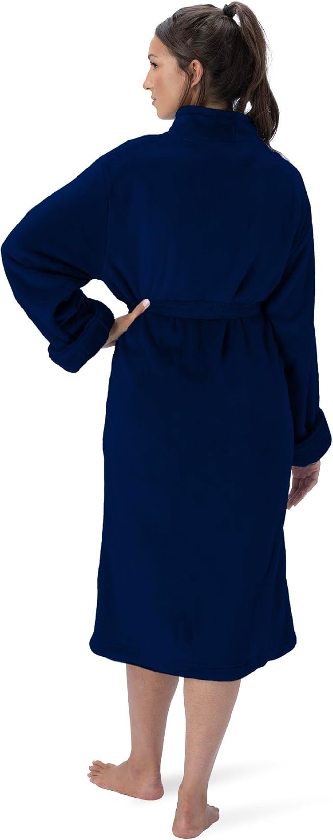 NFL Adult Unisex Silk Touch Bathrobe, Officially Licensed Loungewear, Soft Plush Polyester