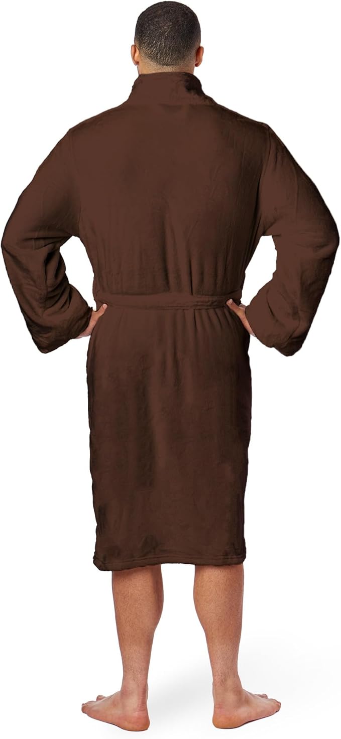 NFL Adult Unisex Silk Touch Bathrobe, Officially Licensed Loungewear, Soft Plush Polyester