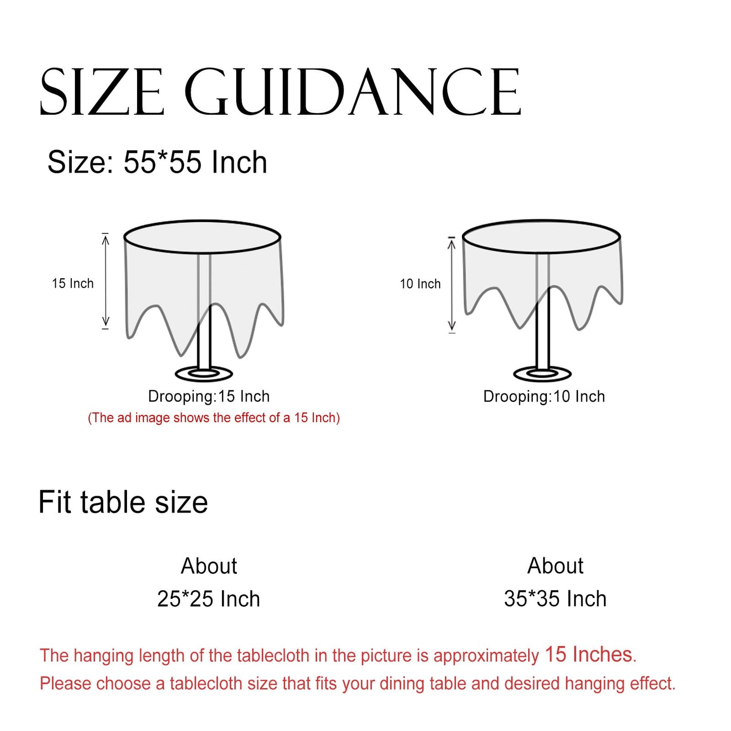ISAENNE Designer French Light Beige Small Round Tablecloth,Linen Florals and Birds Pattern Table Cloth,Anti-Wrinkle Decorative Tablecloths for Dining Thanksgiving Kitchen,Diameter 55"-Cornucopia
