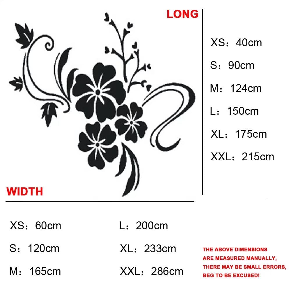 Wall Stickers 3D Flower Pattern - Family Wall Decals Living Room Wall Decor Sticker for Walls Decor Living Room Home Decorations Room Decor for Office Sofa Bedroom Decals (Silvery XS: 40cm * 60cm)