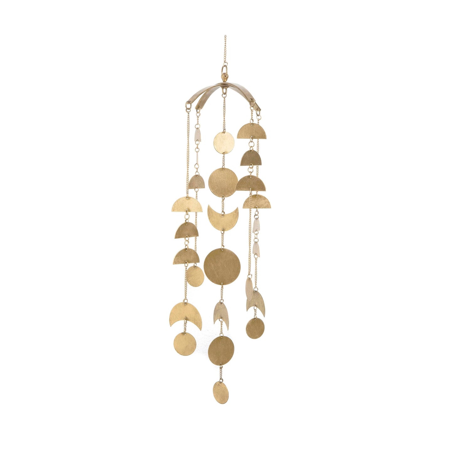 Crane Baby Moon Phase Nursery Décor for Boys and Girls, Ceiling Hanging, 6" x 6" X 36"