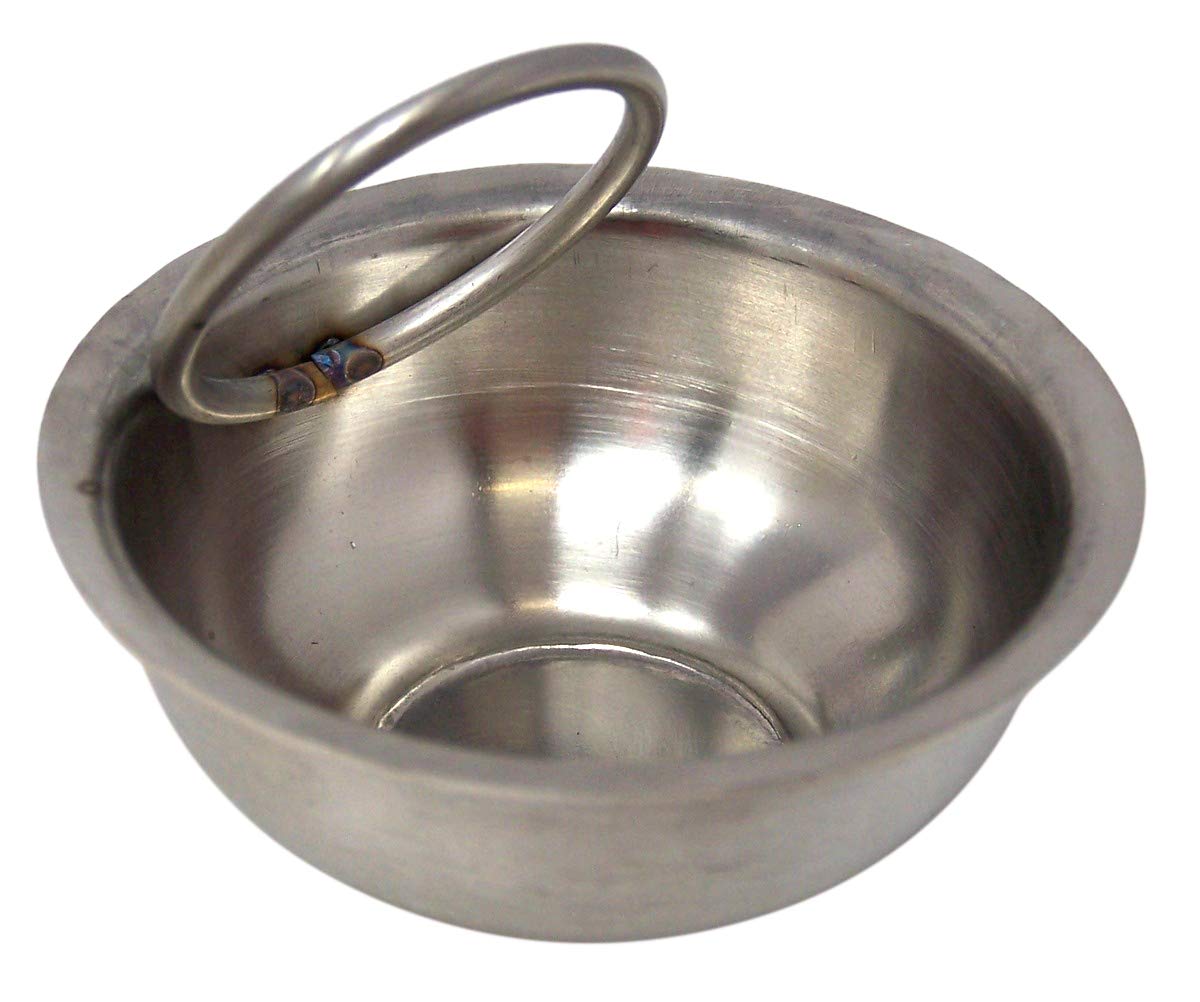 Needzo Brass Hanging Incense Burner with Chain, High Polished Censer, 8 4/5 Inches