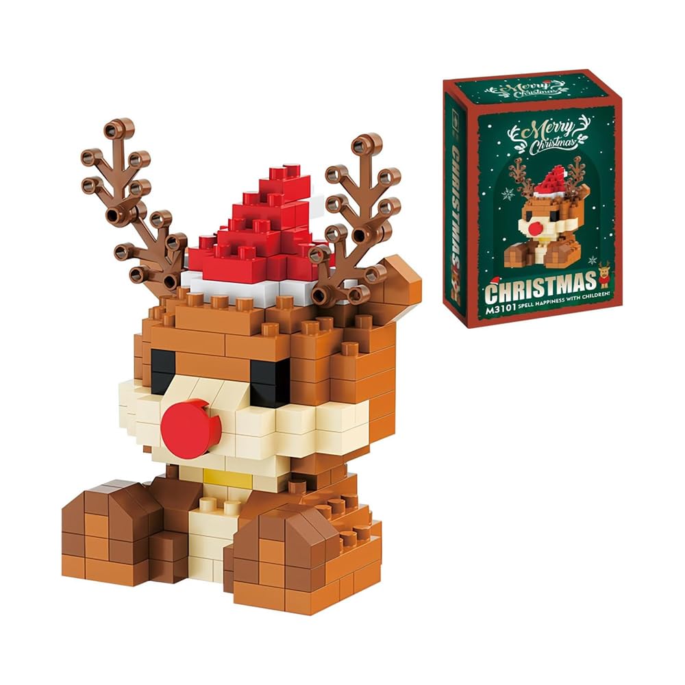 Elk Holiday Figurines Statue Cute Figurines Decor for Christmas Decorations
