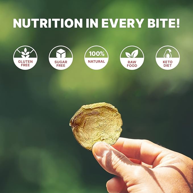 Nordic Catch Freeze Dried Cod Bites - High Protein Crisps Made From Wild-Caught Icelandic Cod Fish - Keto Protein Snacks, High Protein Chips, Healthy Snack with Omega-3s, 35g Resealable Bag - 130 Pack