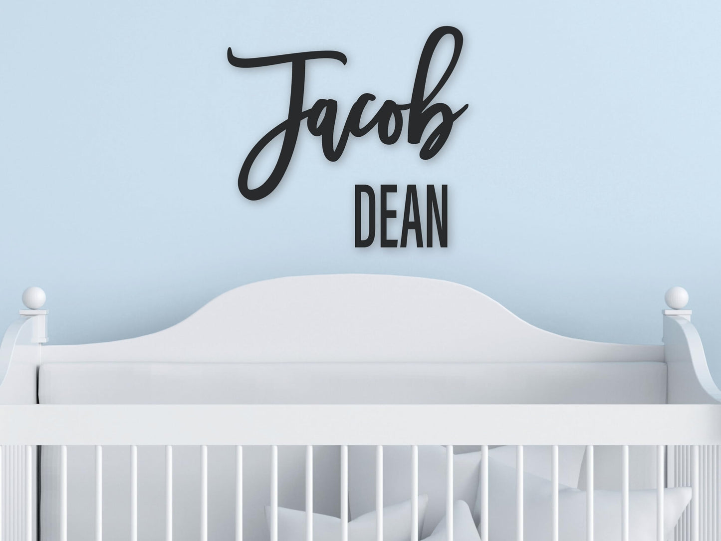 Custom Wooden Name Sign Cutout, Baby Nursery Signs - Personalized Name Decor, Wood or word Cut out, Letters for wall decor