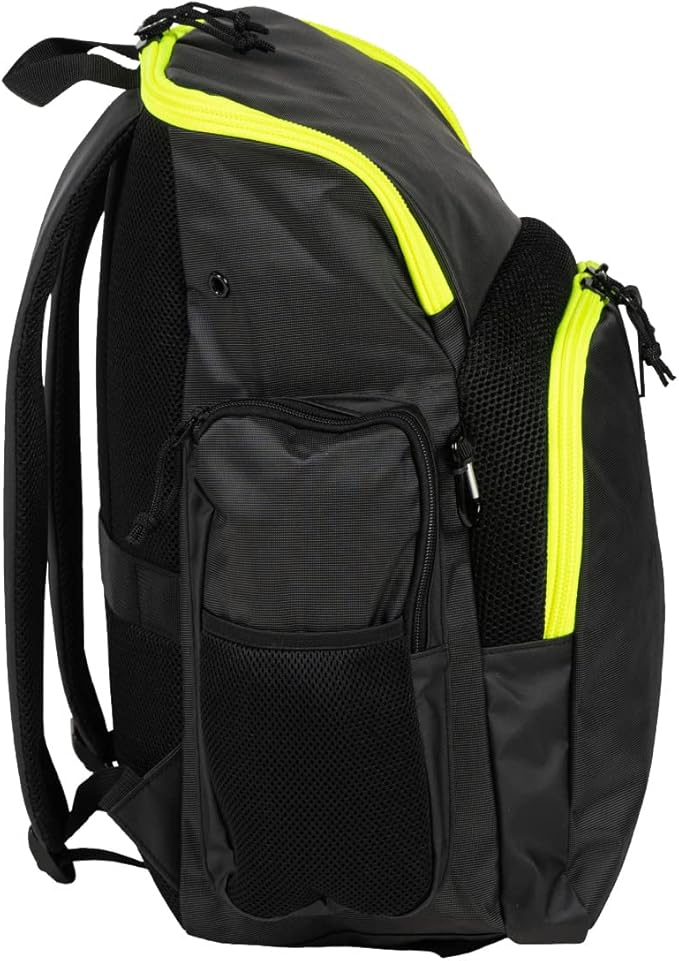 Arena Spiky III Backpack 35 Unisex Travel Gym Rucksack for Men and Women, Training Gear Equipment Bag for Swimmers, 35 Liters