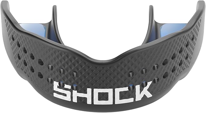 Shock Doctor Sports Mouth Guard, Breathable Low Profile Custom Fit, Basketball, Football, Lacrosse, Hockey & More