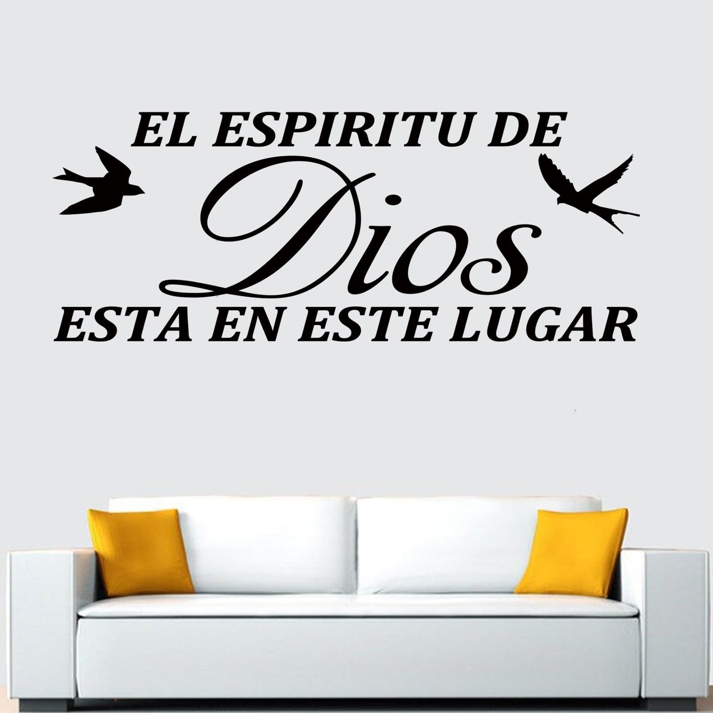 Bible Verses Wall Decals for Bedroom: Inspirational Scripture Quotes Removable Wall Stickers for Living Room - Home Christian Family Parents Vinyl