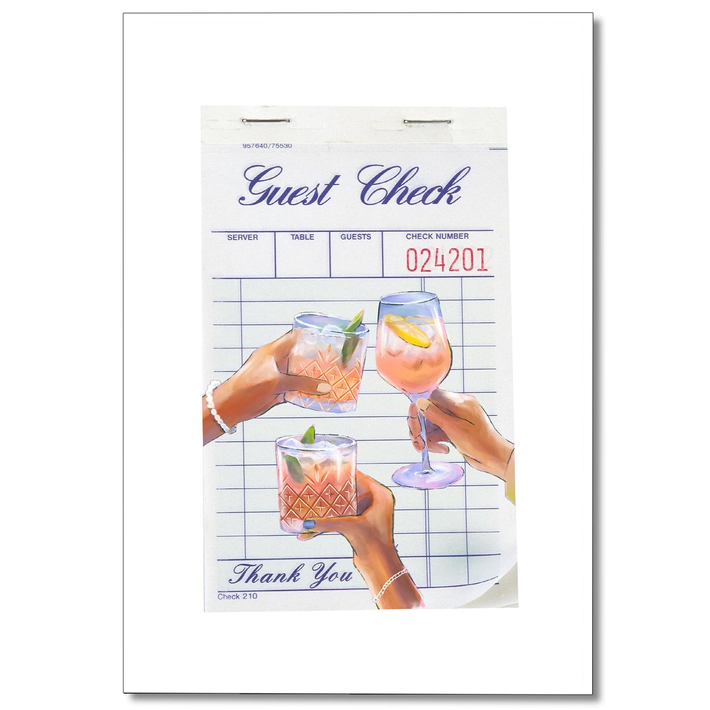 Xianyojafa Funky Guest Check Canvas Wall Art, Trendy Preppy Blue Bar Cart Poster for Room Aesthetic, Cocktail Cheers Alcohol Print, Retro Home Bar Pub Bar Cart Wall Decor 12x16in Unframed