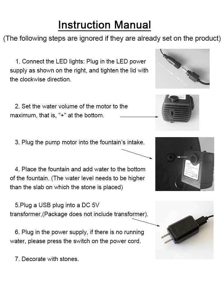 Creative Ingot Lotus Leaf Flowing Water Tabletop Fountain with LED Night Light, Automatic Pump USB Desk Fountain Home Office Decor(Bronze-Coloured)